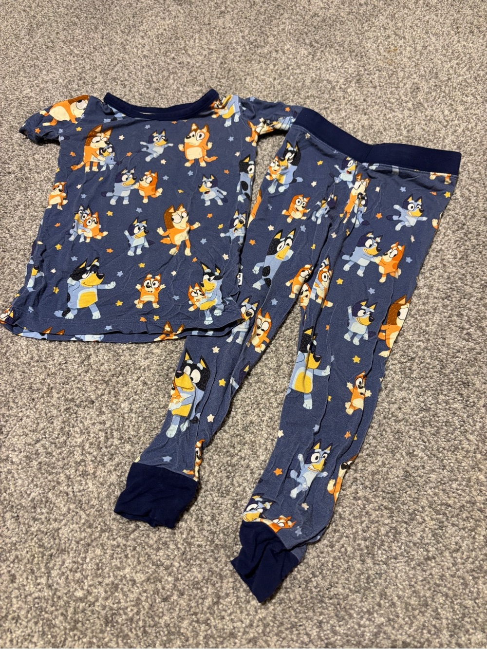Little Sleepies - Toddler Bluey Dance Mode Pajama Set (18-24 mo)